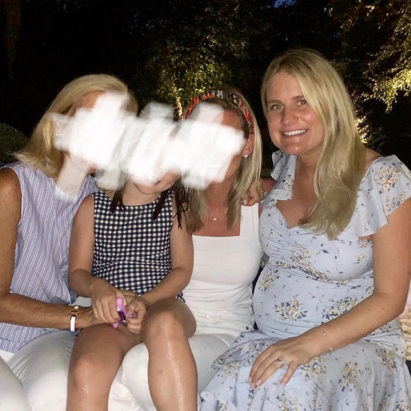 AQUA Blue Floral Midi/Maxi - Medium - Picture 2 of 2